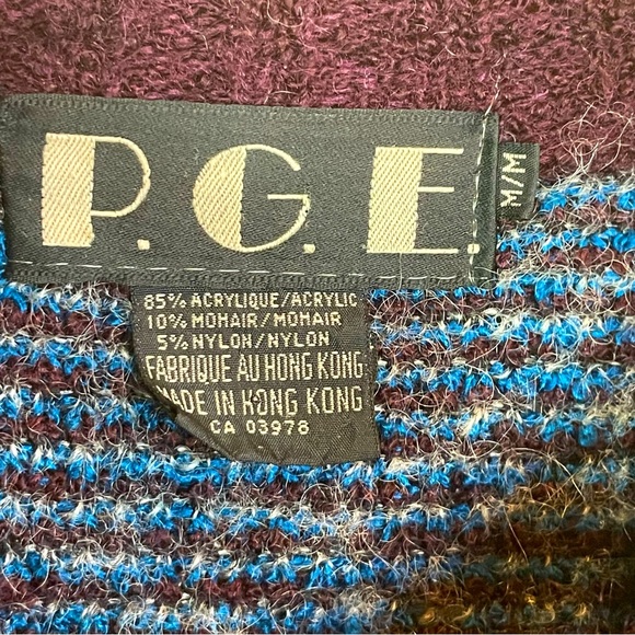 P.G.E.•Oversized Button-Up Cardigan•Pockets•Sz M - Picture 8 of 11